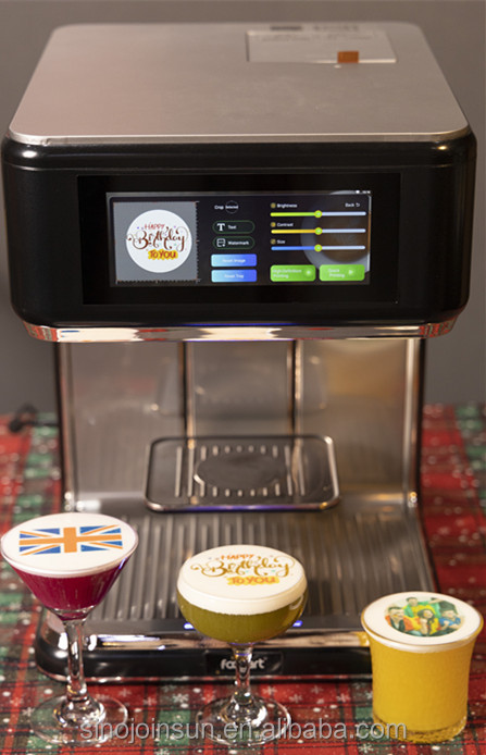 New Arrival 2026 Coffee Face Pictures Selfie Photo Drawing Food Printing Machine Coffee Printer for Coffee Store