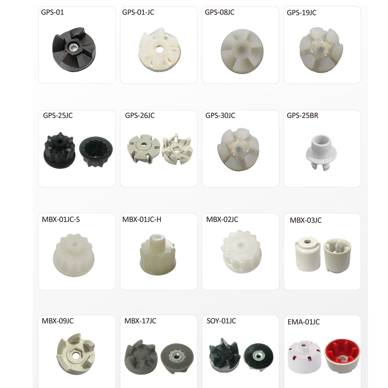 Manufacturer Motor Blender Drive Socket Replaceable Blender Spare Parts Plastic Coupler Wheel 29mm Height STAINLESS STEEL Gear