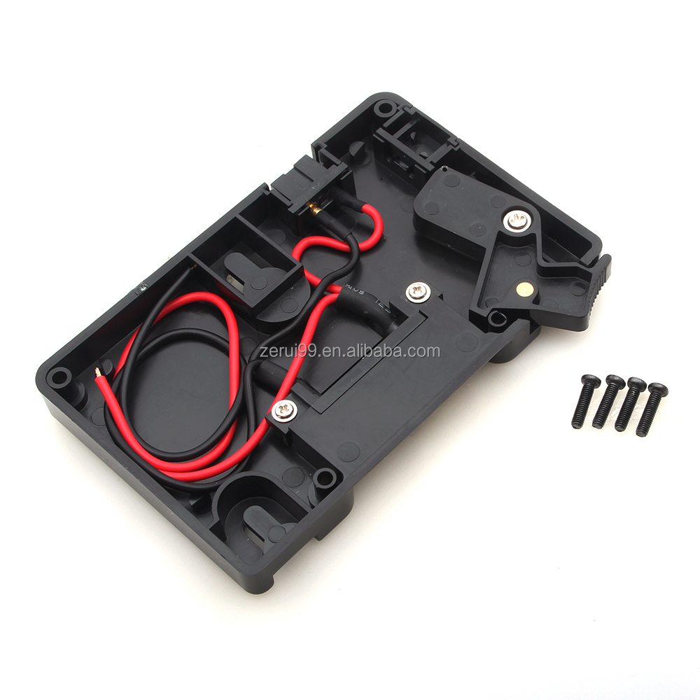 Gold Mount Aluminum Alloy Battery Camera Adapter Plate - Premium ABS Accessory for Professional Photography