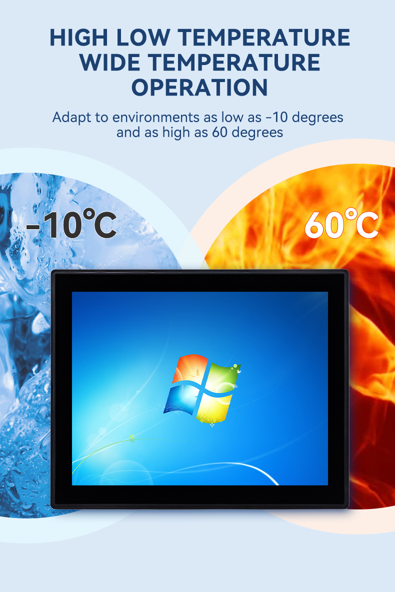 MeetNeng Opx Display Pc Touch Screen Monitor Opc Size Industrial Touch Panel  Wall Mount Waterproof Ip65 All-in-one Design Pc