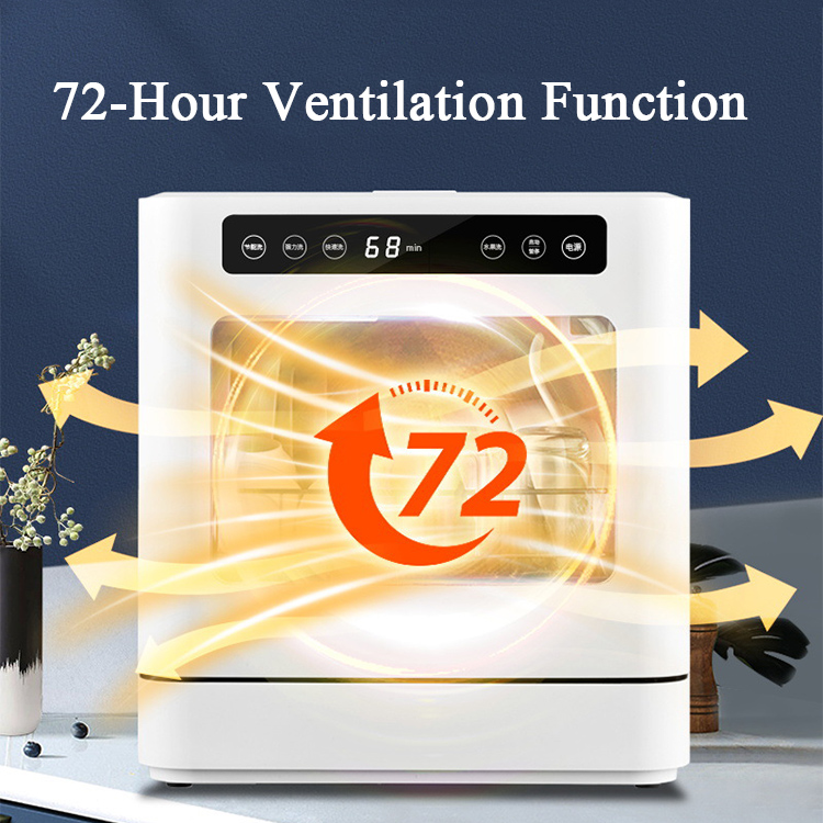 Smart Household Dishwashing Machine Kitchen Appliance Freestanding Installation Design Automatic Home Dishwasher
