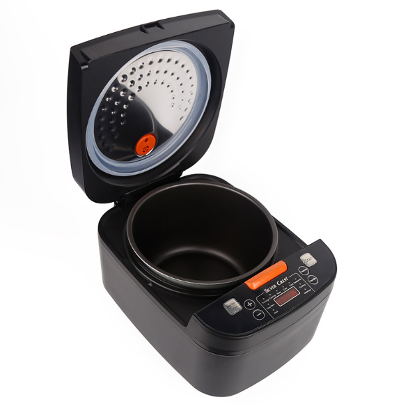 In Stock 5L Automatic Smart Digital Touch LCD Multi Non-Stick Silver crest Home Electric Digital Rice Cooker