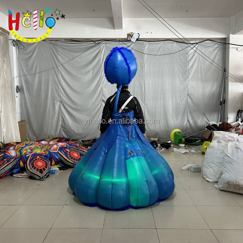 Inflatable Led Women Dress