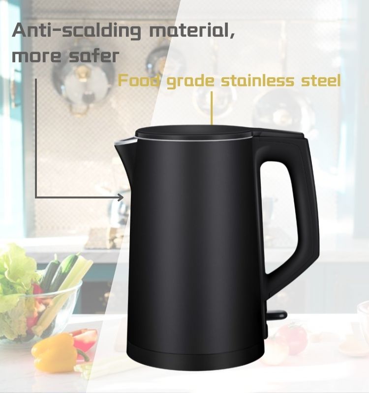 New Arrival High Quality Electrical Cordless Electric Kettle With Heating element for Home Appliances