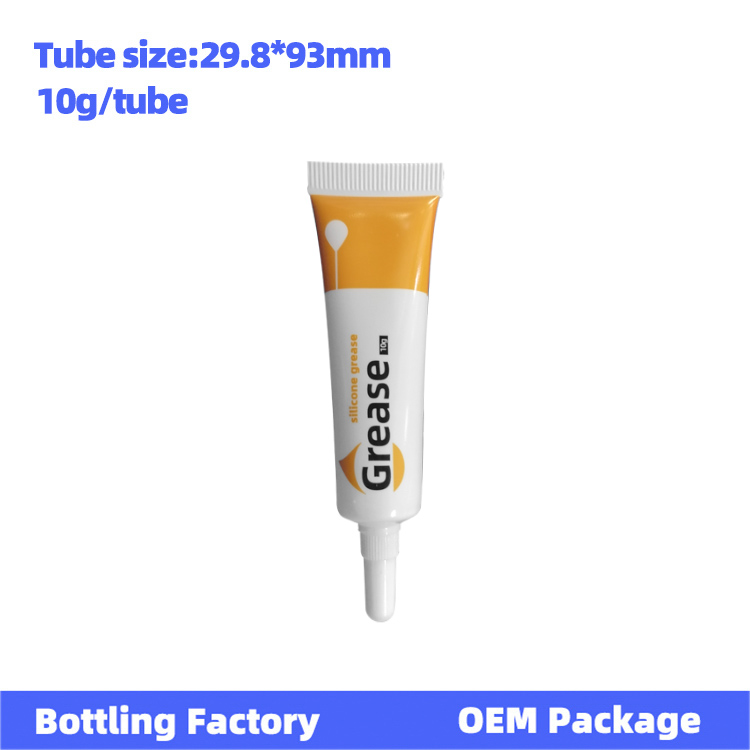 Free Sample Tube Package Insulation Anti Corrosion Dielectric Silicone Grease for Automotive Spark Plugs Power Equipment
