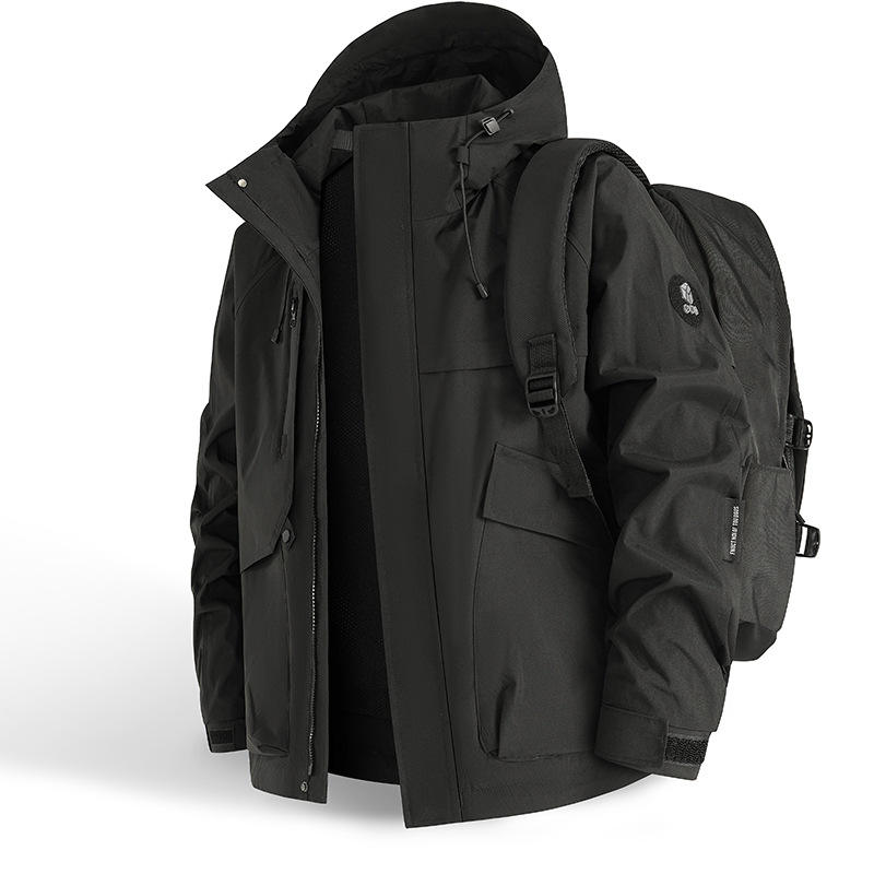 Mens Mountain Waterproof Warm Coat