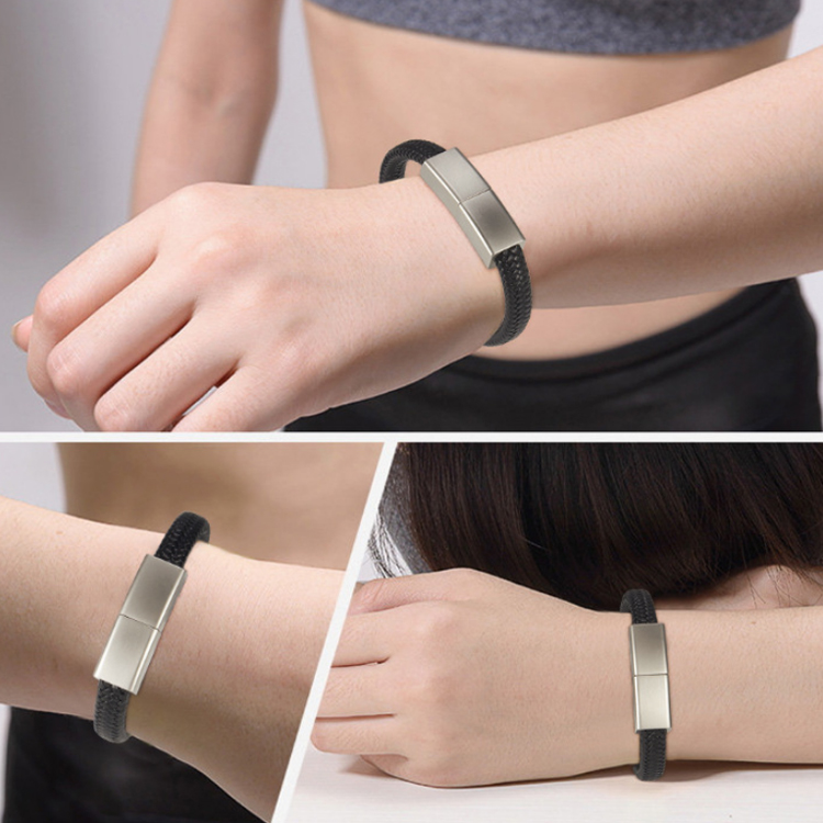 Factory Cost Woven Bracelets USB Key Thumb Drive Portable 8GB Memory Sticks U Disk Jump Drive Bracelet Style Cle Usb Flash Drive