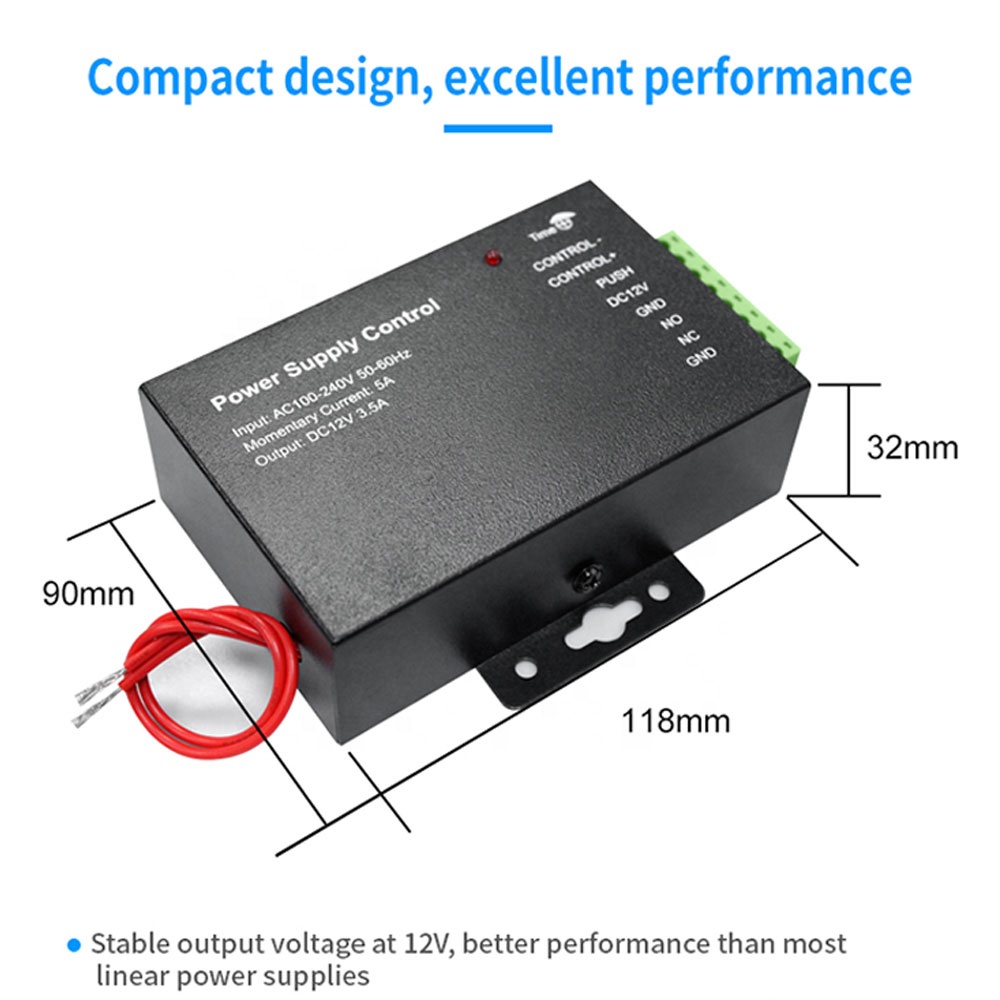 Electric Door Lock 12V 5A Switching Access Control Power Supply