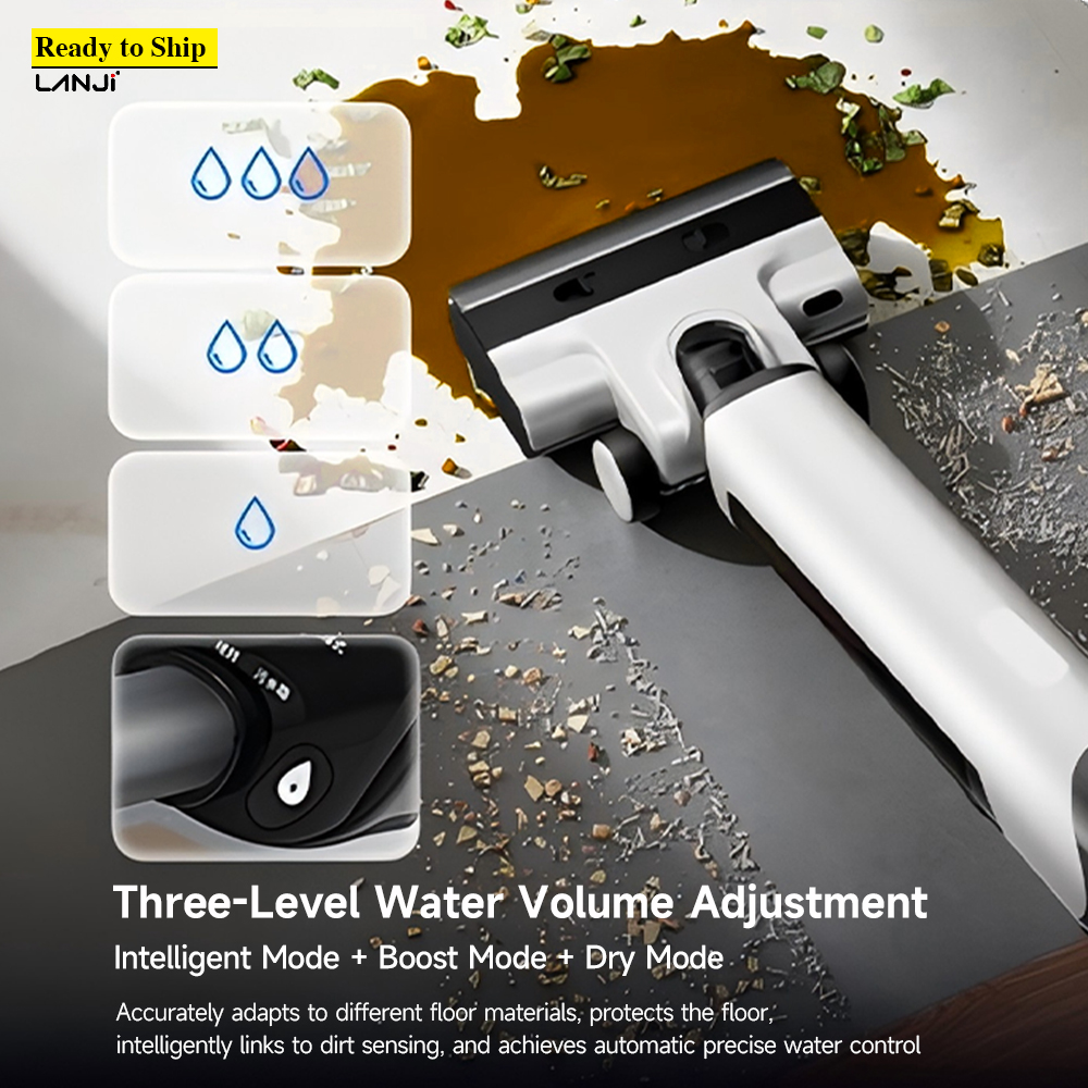 UWANT D500 Smart Upright 230W LED Vacuum Cleaner Mop Sweeper Wet Dry 17KPa Long-Lasting Battery Self-Clean HEPA Filter Hotel Use