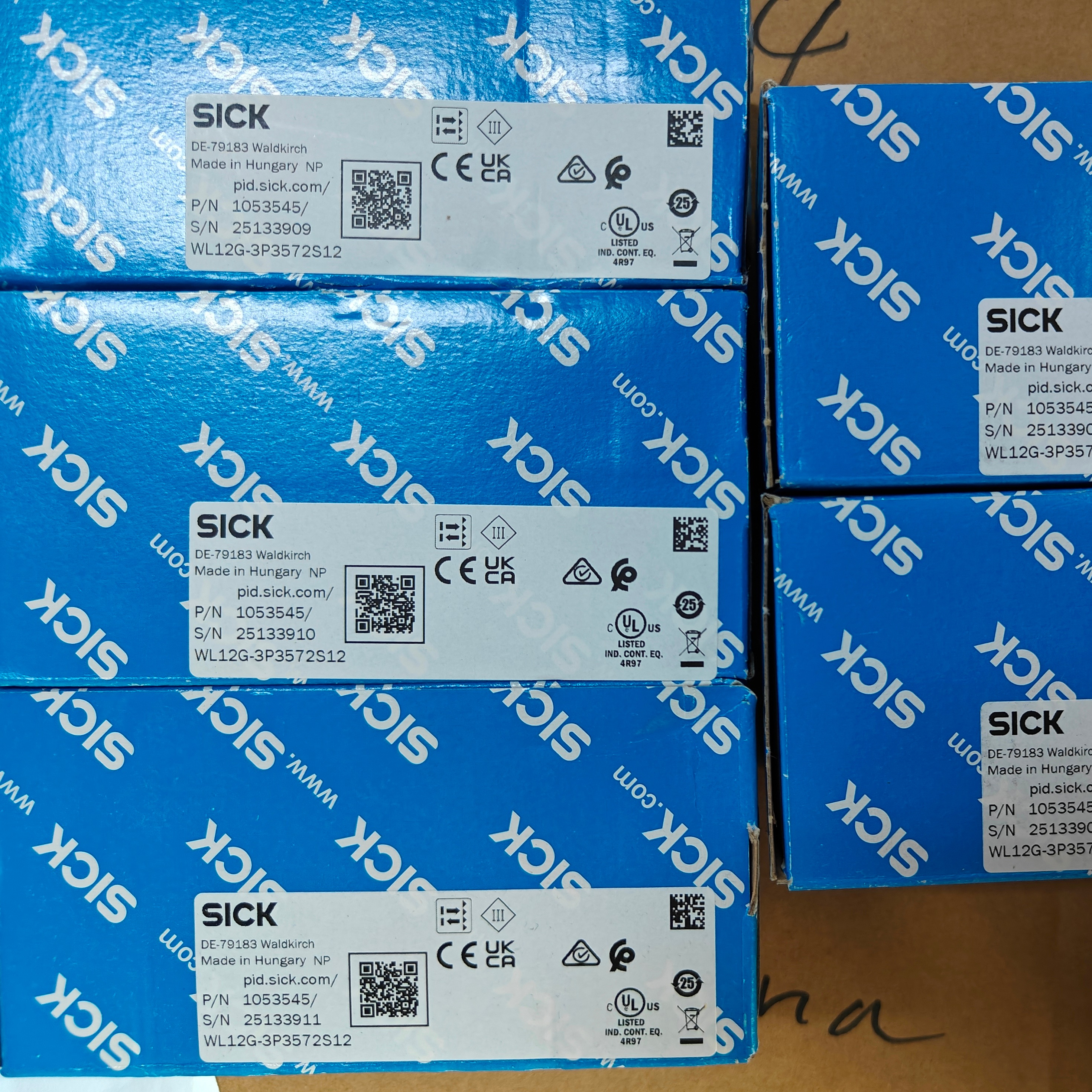 New & Original | Sick Photoelectric Sensors: W12 | WL12G-3P3572S12 | Order No.: 1053545