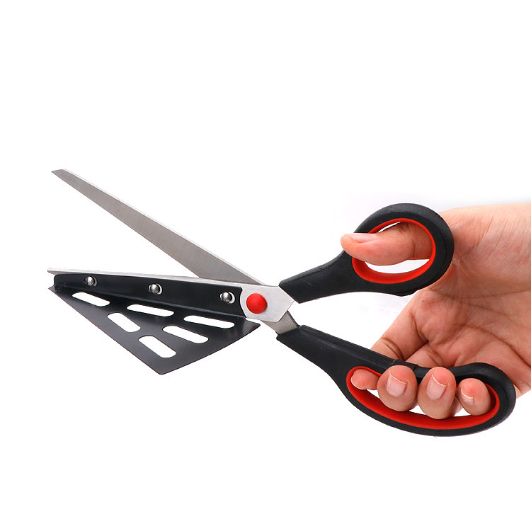 Heavy Duty Multifunction Kitchen Utensils Stainless Steel Pizza Cutter and Scissors