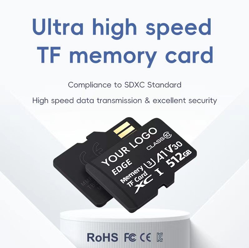 High Endurance SD Cards for Dash Cams for 256GB 512GB and SDCard 128GB 24/7 Performance TF Card Tolerance 85°C