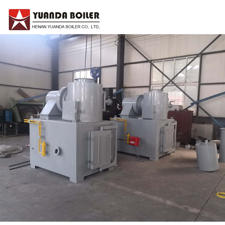 150 kg lpg diesel Fired Waste Incinerator Oven