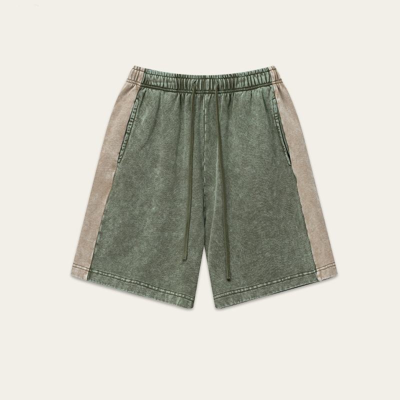 Retro Stitching Ribbon Shorts