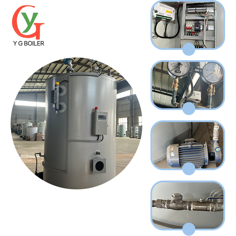 YG LHG 1ton 1.5 Ton Automatic Industry Vertical Biomass Fired Wood Chip Pellet Steam Generator Boiler Low Fire Tube Coal Low