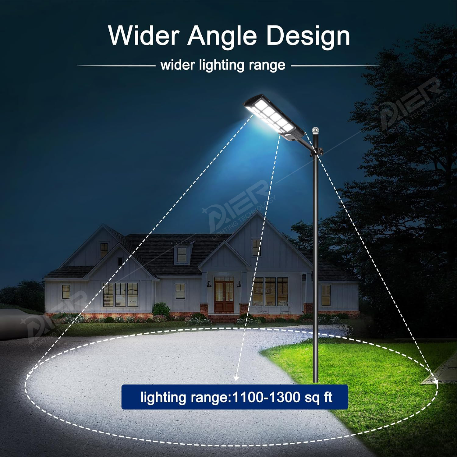 Outdoor Lighting Manufacturer Waterproof Solar Street Lamp Streetlight Intergrated All in One Solar Led Street Light With Panel