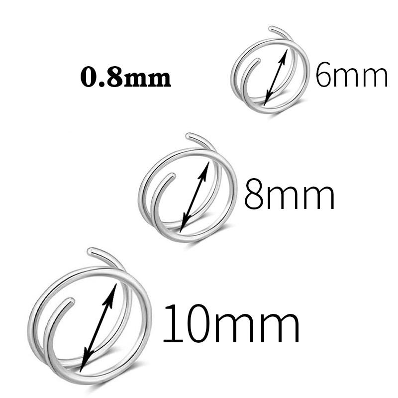 Двойное кольцо для носа (Double Ring)