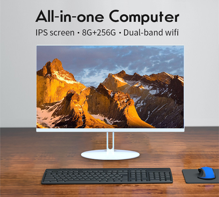 Sharerdp Custom Best Core I3 I5 I7 10110U 1115G4 21.5 Inch 27 Inch Allinone Desktop Computer All in One Barebone PC Comput