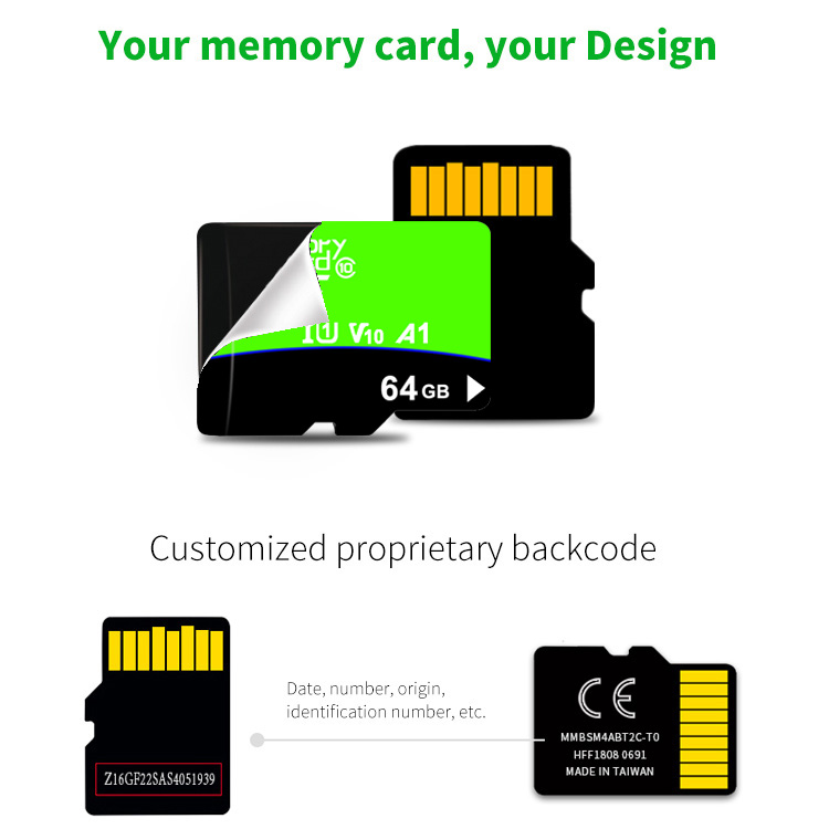 Wholesale Cheap Price SD Memory Cards Full Capacity 128MB 256MB 512MB 8GB Class 10 Mini TF Camera SD Card for Phone Cameras