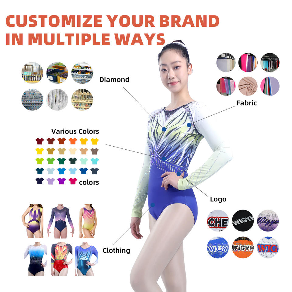 Custom Custom Designs Gymnastics Leotard