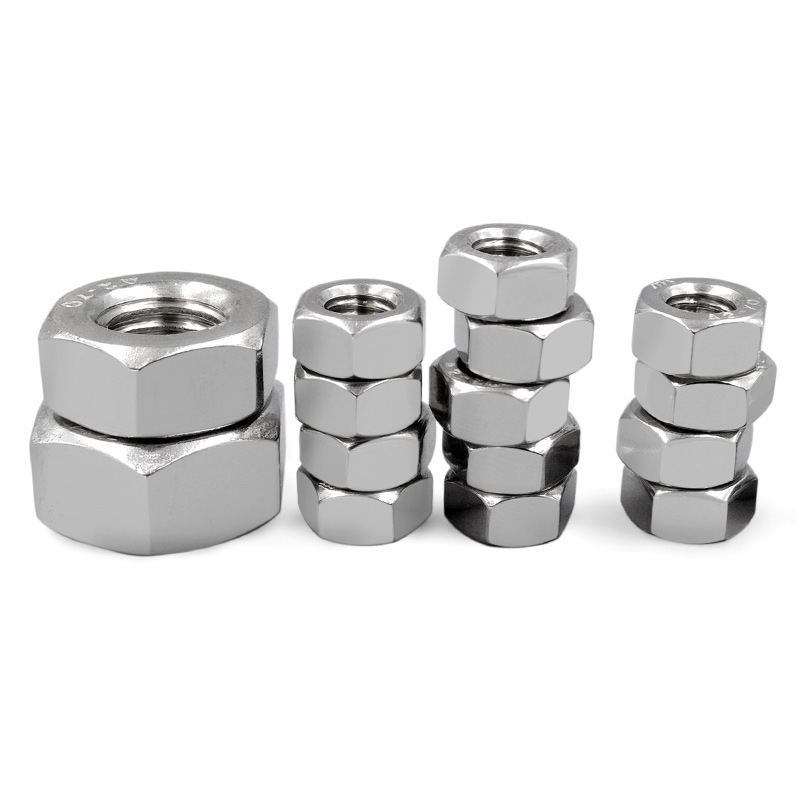 Heavy Duty ASTM A194 8M Zinc Plated Hot Forged Hex Nut 1 7/8" 8UN Structural Applications Automotive Industry