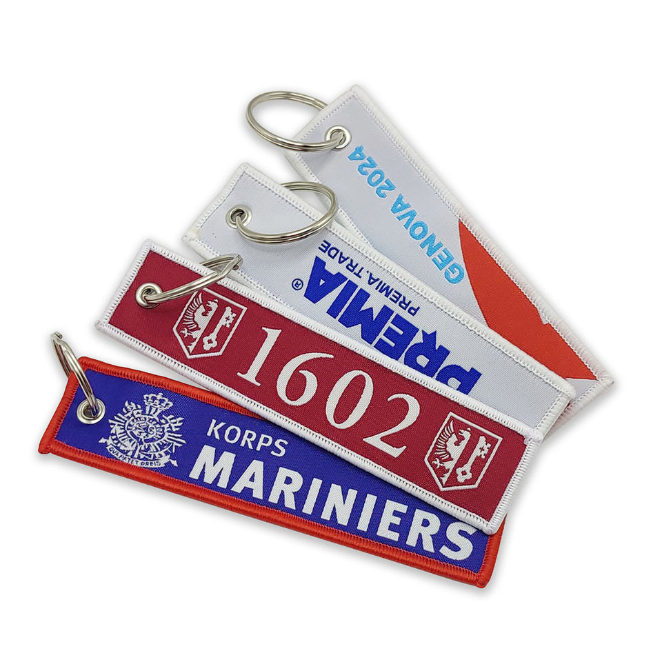 Customizable Clothing Accessories Keychains