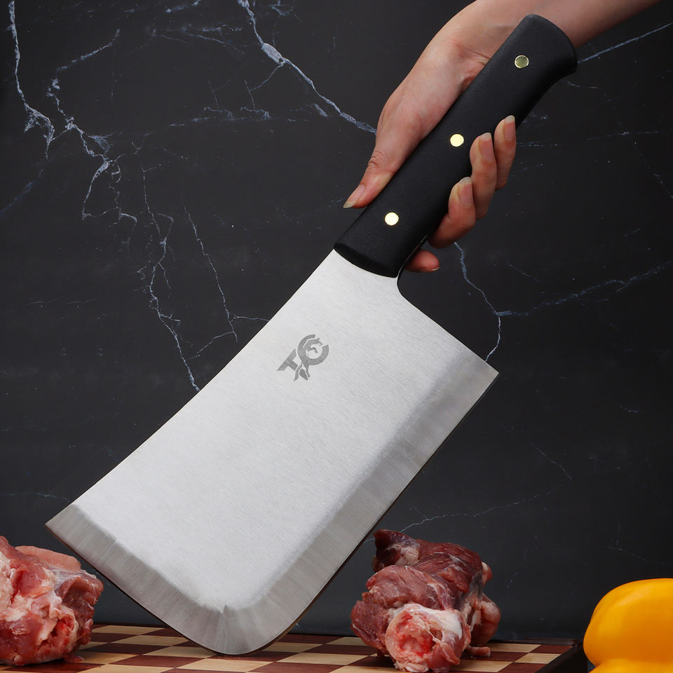 Тяжелый мясницкий топорик из нержавеющей стали