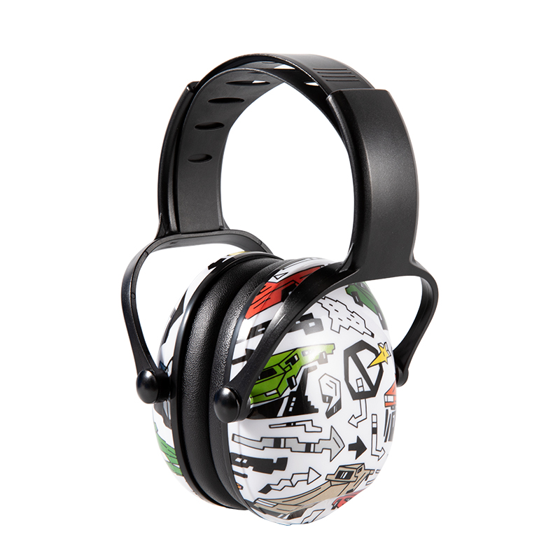 Wholesale Customizable Foldable Earmuffs Ear protection Noise Cancelling Kids Soundproof Earmuffs