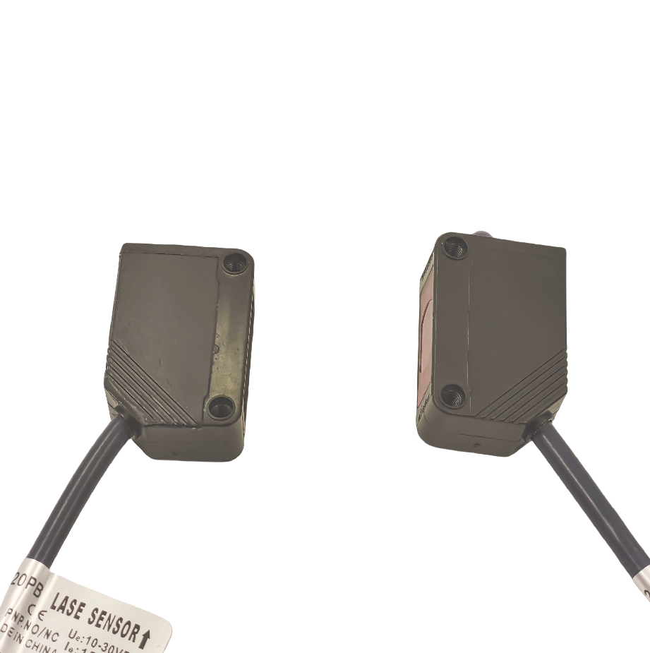 ZJIVNV Square Beam Beam Laser Photoelectric Sensor DC 5M/10M Detection PNP/NPN Output NO/NC GGR Model Response Time <0.01s