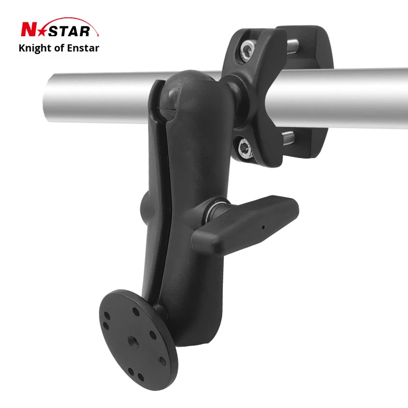 Manufacturer In-Stock Compatible Farm Machinery Industrial Computer Fixed Base 1.5inch Large Tube Mounting Ball Head Accessories