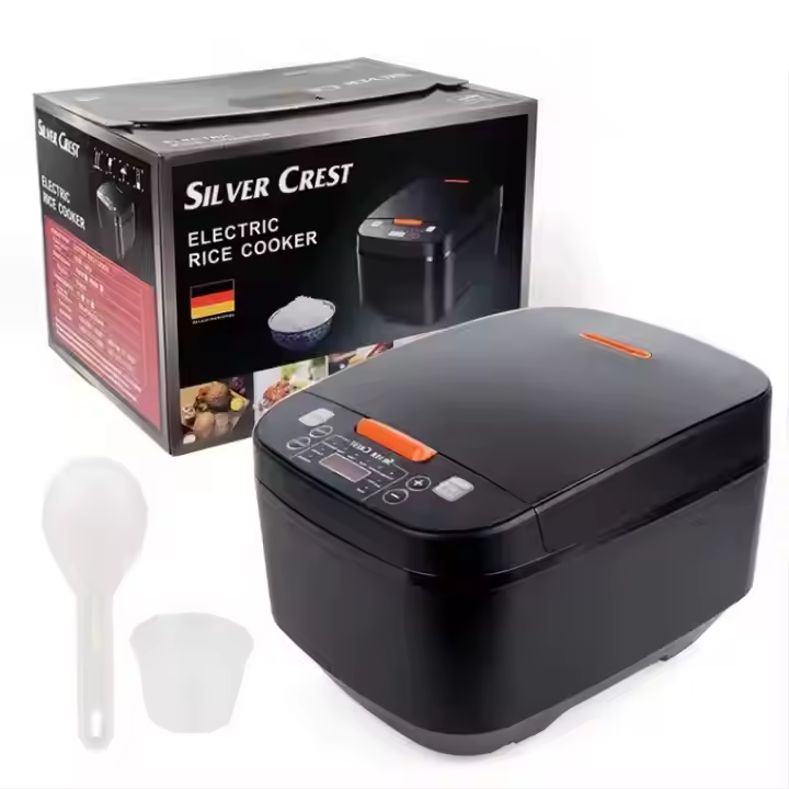 5-Liter Smart Electric Rice Cooker Fast Soup Maker Low Sugar Household Kitchen Appliance Plastic Housing