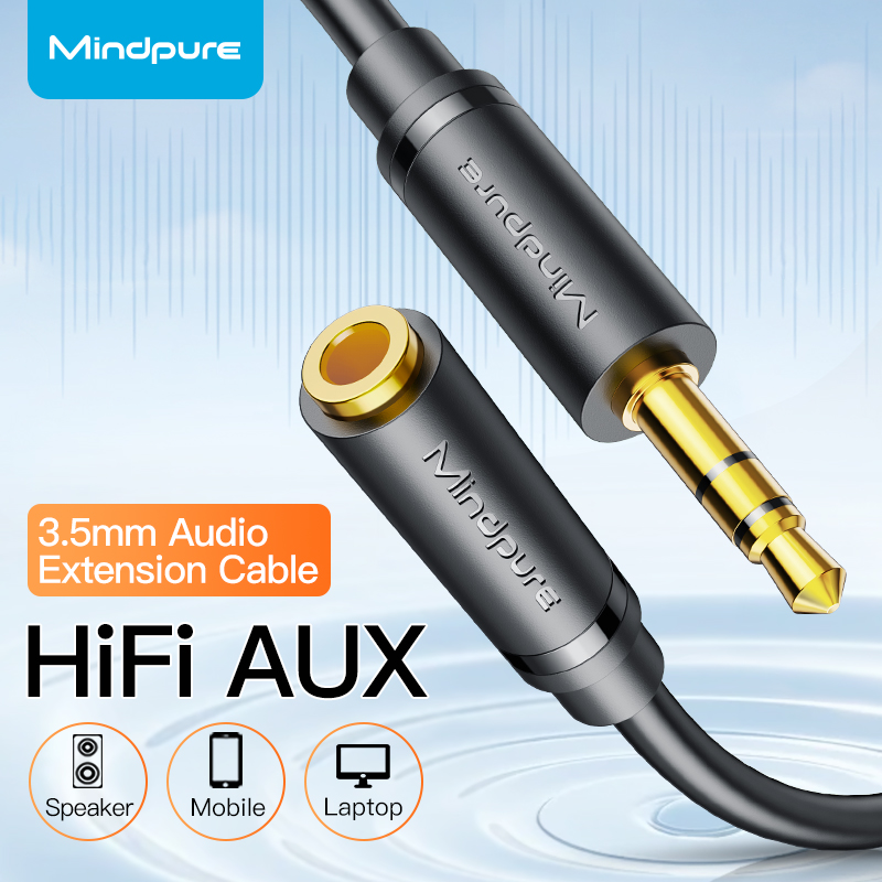 Mindpure 2RCA to 2RCA Audio Cable, Gold-Plated 2 RCA Male to Male Stereo Sound Cord for Amplifier HiFi Speaker Home Theater DVD