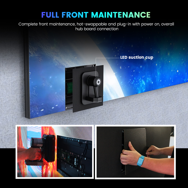 Fixed Small Pixel Pitch Thin 34mm 8k P1.25 P2 P2.5 P3.91 Advertising Video Wall Ledwall Pantalla Display Panel Led Screen Indoor