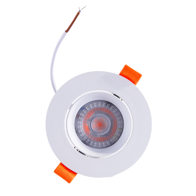 Energy Saving Indoor Home Lighting Adjustable Ceiling Recessed 5w 7w SMD Round Square Led Downlight