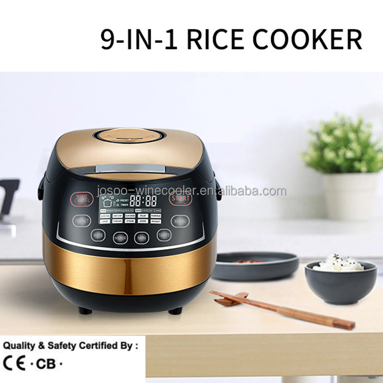 Automatic Multi-Function 4-5L Non-Stick Electric Rice Cooker with Measuring Cup for Home Use