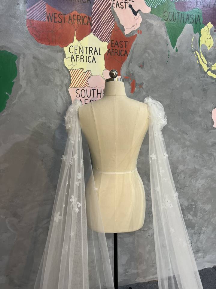Pleated Skirt Organza (JFL065)