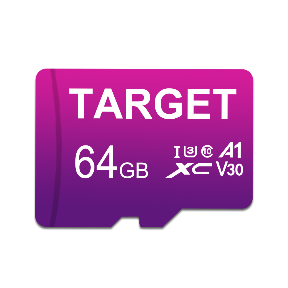 Endurance 64GB Dash Cam Micro TF Memory Card U3 V30 A2 Security Monitor Mini SD Type with 32GB 128GB 256GB Options