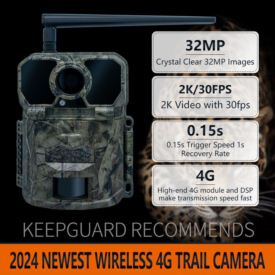 Лесная камера 4G Cellular (Factory Sell)