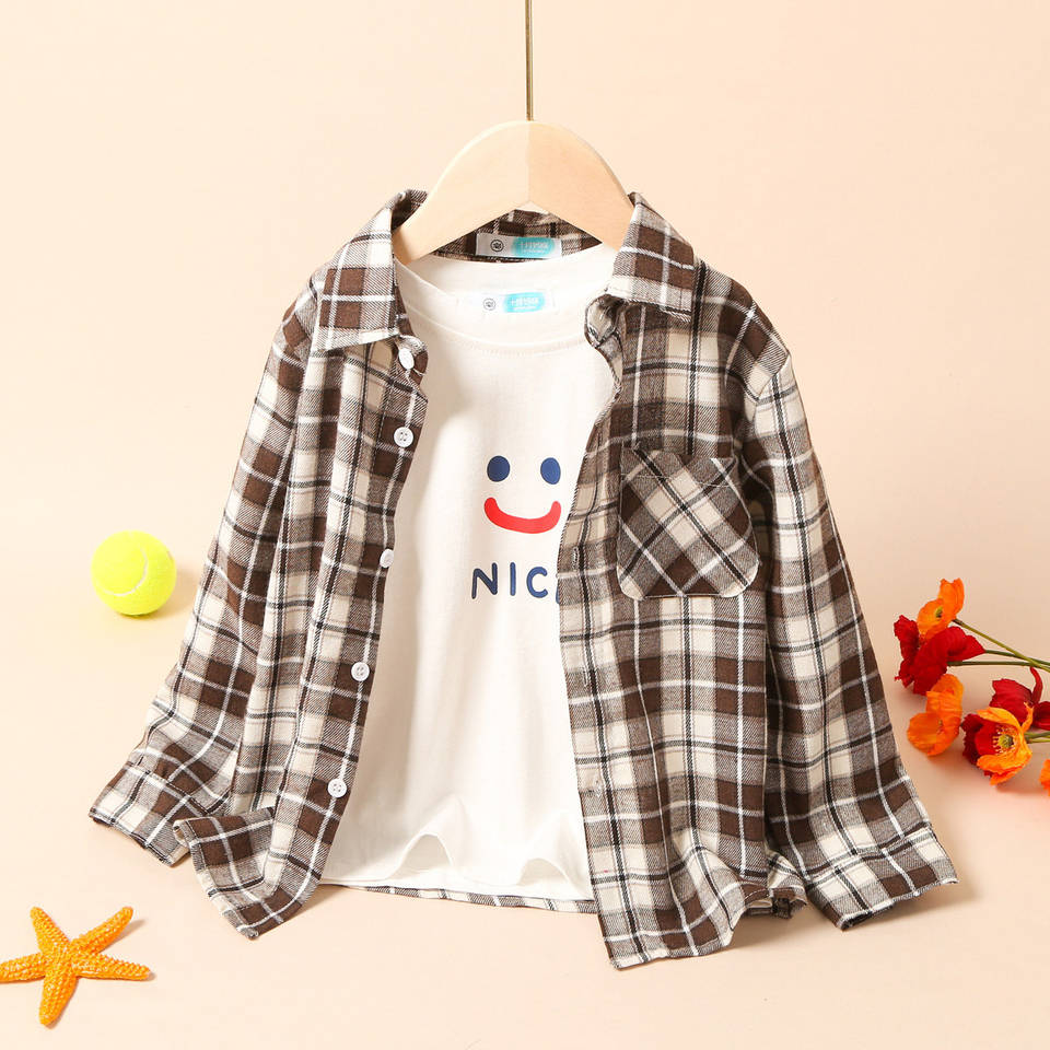 Сет Shirt and T-Shirt (Long Sleeve Boys)
