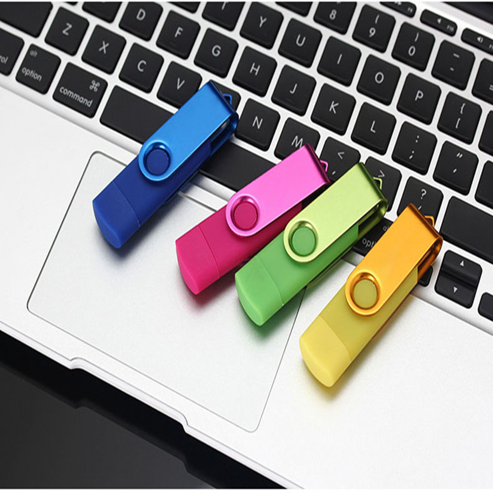 Wholesale  Usb Flash Drive 32gb 16gb Otg Usb Stick, Usb Key with Free Samples for Computer and for Mobile Phone