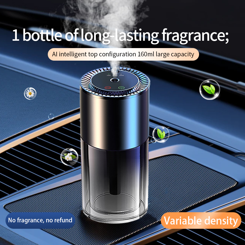 Smart Home Car Aroma Diffuser - Liquid Humidifier with Atmosphere Light Aromatherapy Machine 2025