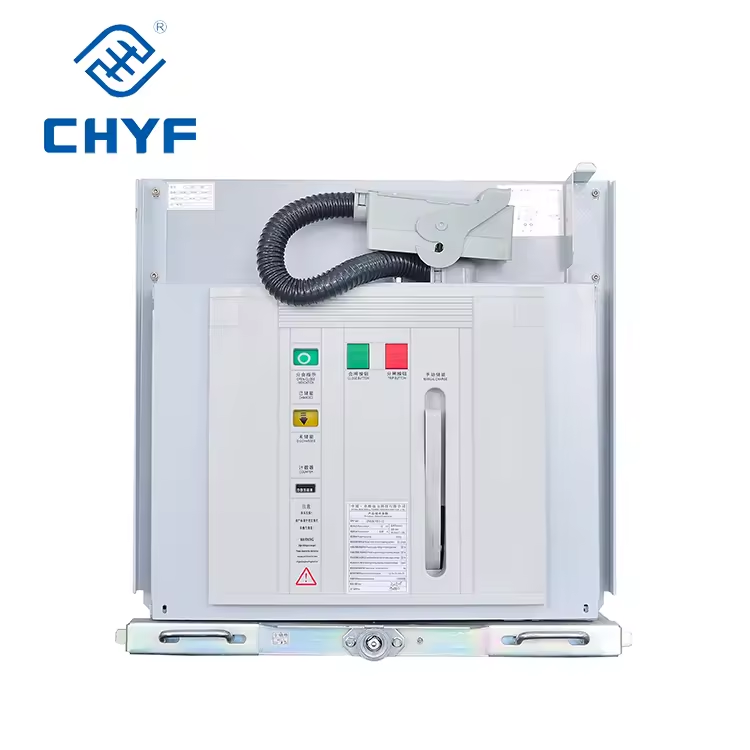 CHYF Vacuum Circuit Breaker Automatic Outdoor High Voltage 3 Phase DC 12KV 1250A 25kA Breaking Capacity Copper CN;ZHE VS1 VCB