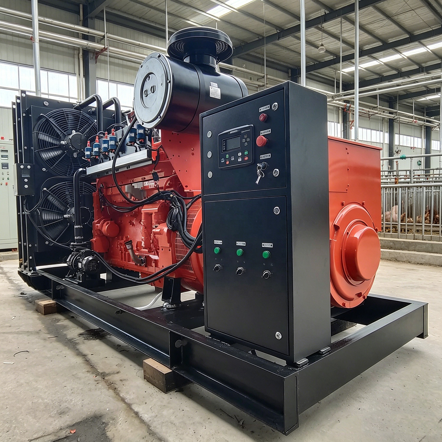 High Quality Electric Gas Generator Set 100kW 200kW 250kW 300kW 400kW 500kW Biogas LPG Natural Gas Generator