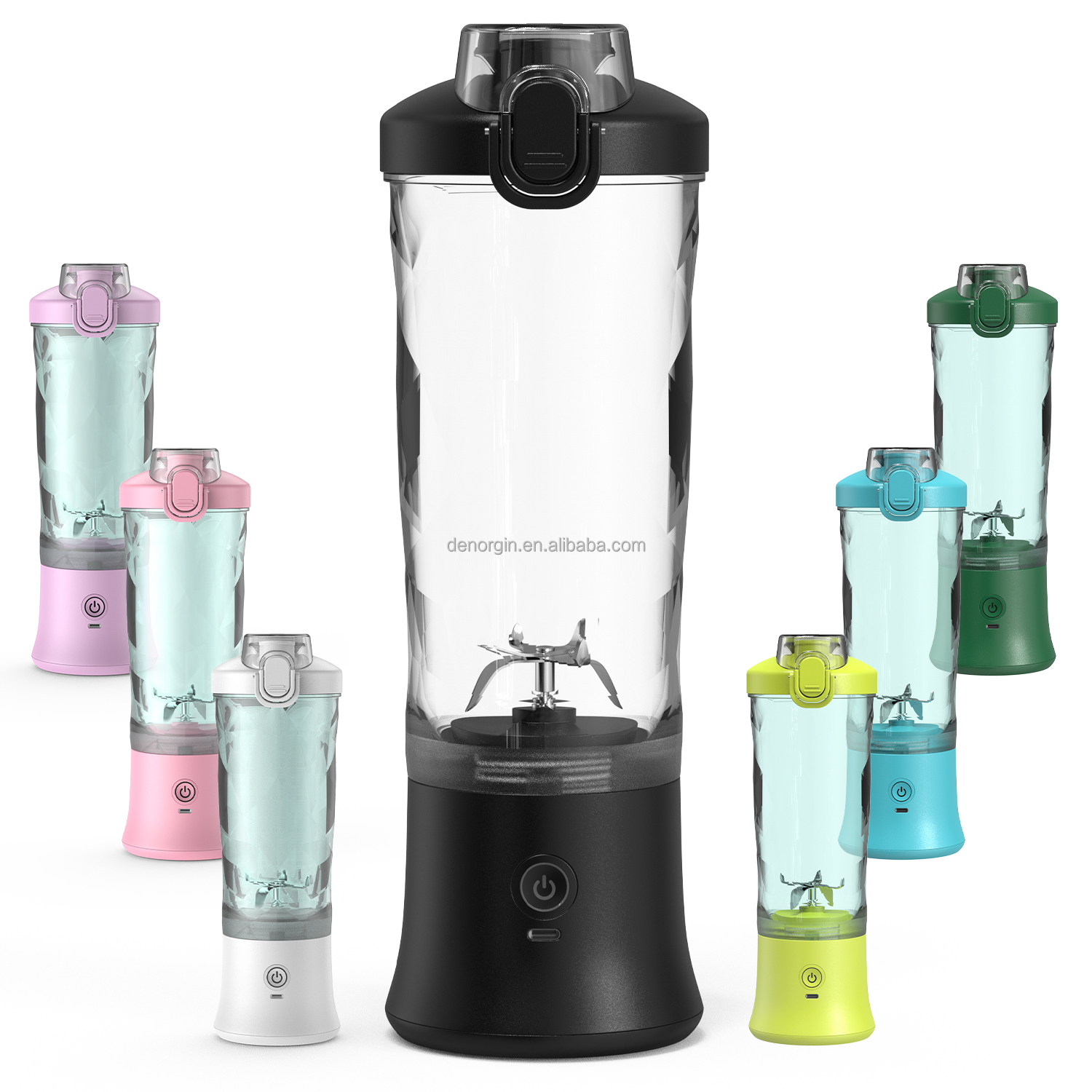 Factory Design Best Selling 600ml Sports Juicer Blender Protein Shaker Electric Blender Portable Juice Blender