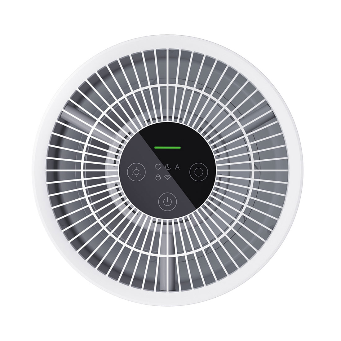 Очиститель воздуха, Xiaomi, Smart Air Purifier 4 Compact, AC-M18-SC/BHR5860EU, Трехслойная очистка, Обслуживаемая площадь 16-27 м2, Высокоэффективная фильтрация, 2.4 GHz Wi-Fi, Вес 2.2 кг, Белый