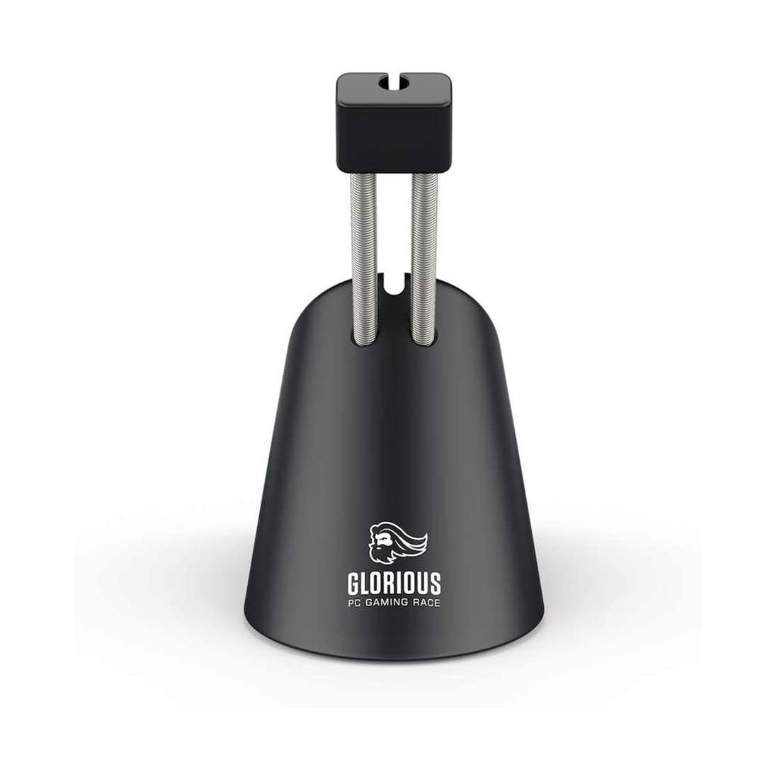 Держатель провода мыши, Glorious, Mouse Bungee, G-MB-BLACK, Пластик, Резина, Металл, Нескользящие ножки, Черный
