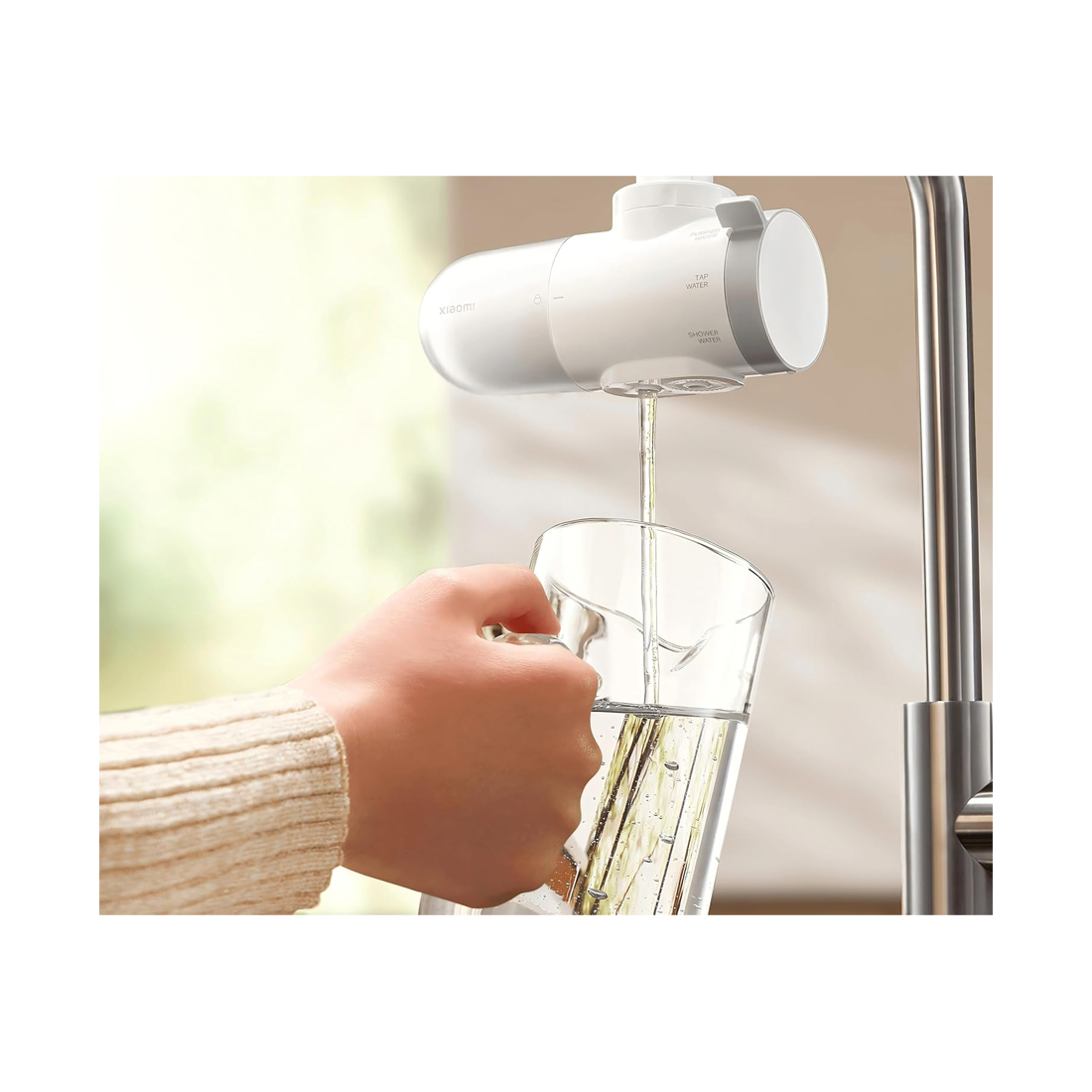 Очиститель воды, Xiaomi, Faucet Water Purifier Белый,(BHR9098GL/MJLTJSQDB03), Применимая температура 4С-50С, Давление 0.1-0.4 Мпа , Белый
