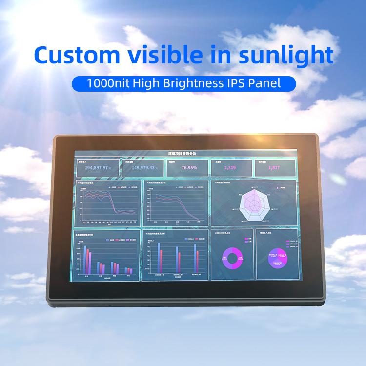 Custom All-In-One Touch Screen Panel PCs 7 10 21.5 Inch Android Windows Industrial Computer Accessories