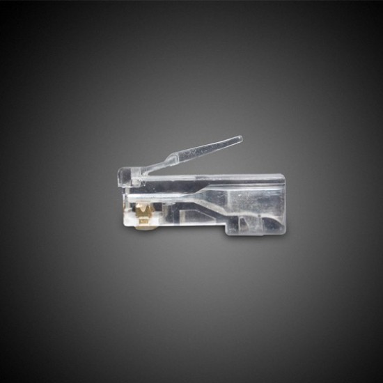 Коннектор, RJ-45, UTP RJ-45, Cat.5e, Телекоммуникационный, 1000 шт/уп, Пакет