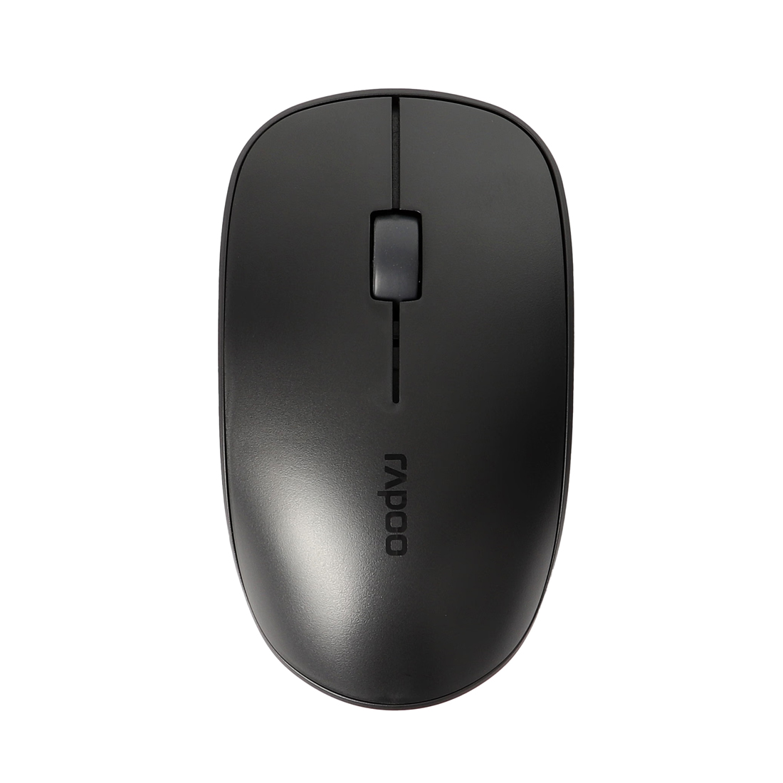 Компьютерная мышь, Rapoo, M200 Silent, Оптическая, 1300dpi, Беспроводной, 2.4 Ггц., Bluetooth 3.0/4.0, Эффективная дистанция 10 м., 1*АА, Батарейки в комплекте, Черный